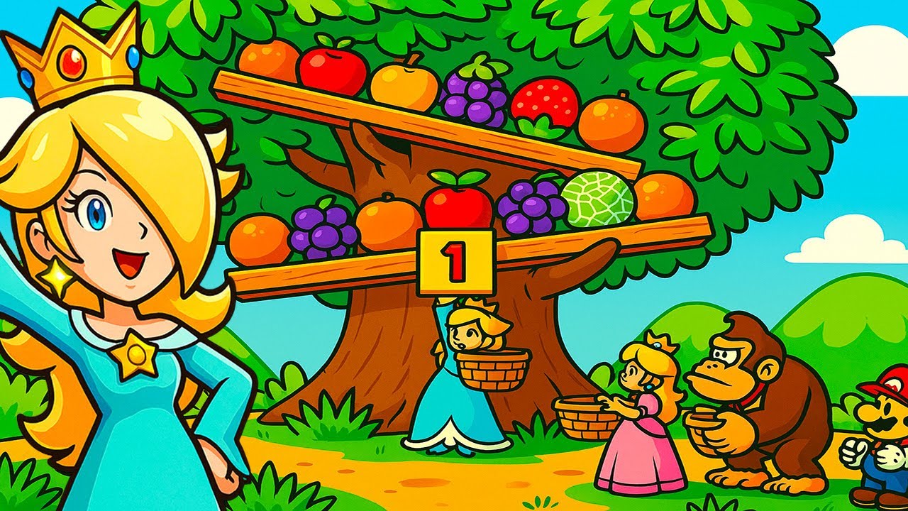 Rosalina is the Queen of Minigames! Nobody Could Beat Her – Not Even Mario!