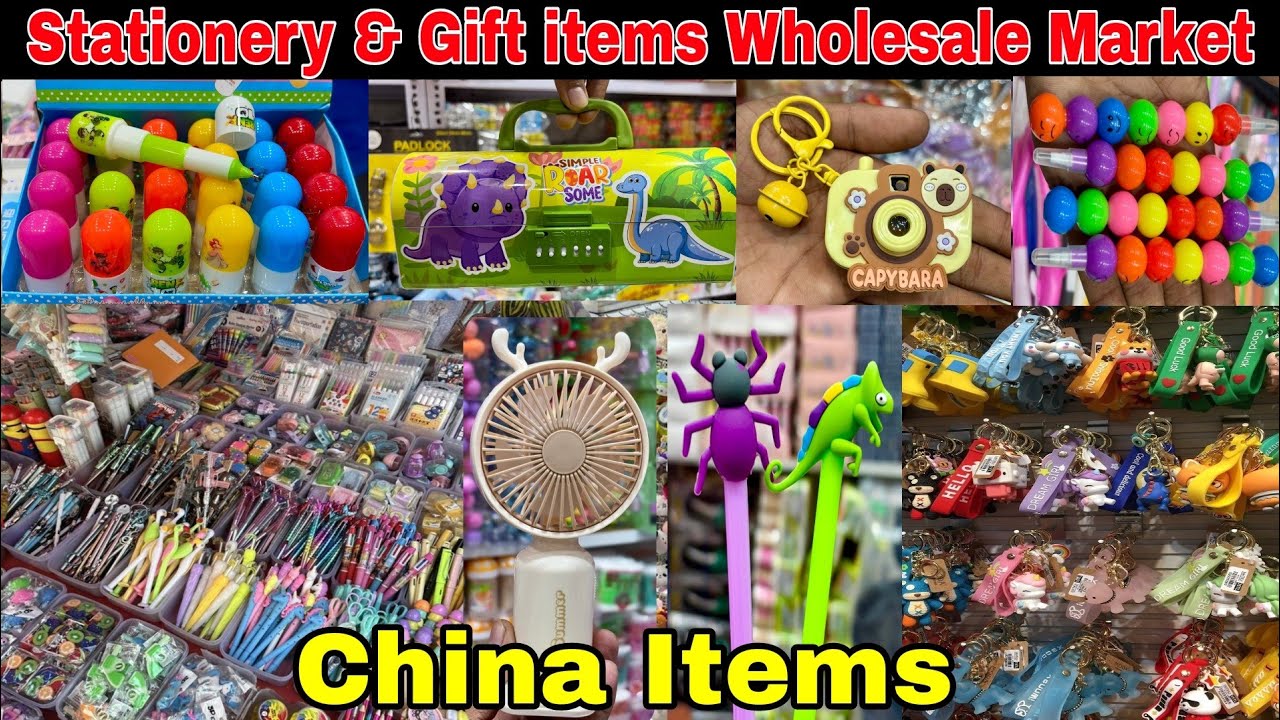 Stationery & Gift items Wholesale Market Kolkata | Gift Wholesale Market Kolkata Barabazar