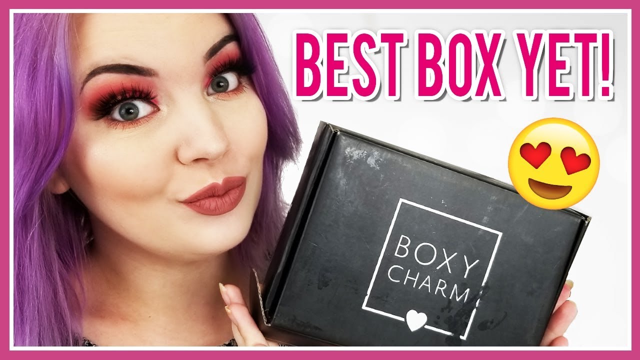 BOXYCHARM NOVEMBER 2018 | UNBOXING + TRY ON