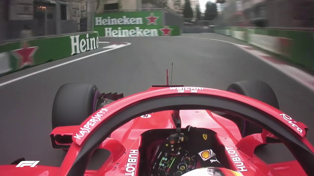 Sebastian Vettel's Pole Lap | 2018 Azerbaijan Grand Prix