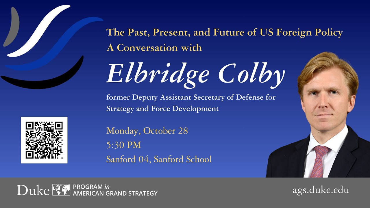 A Conversation with Elbridge 