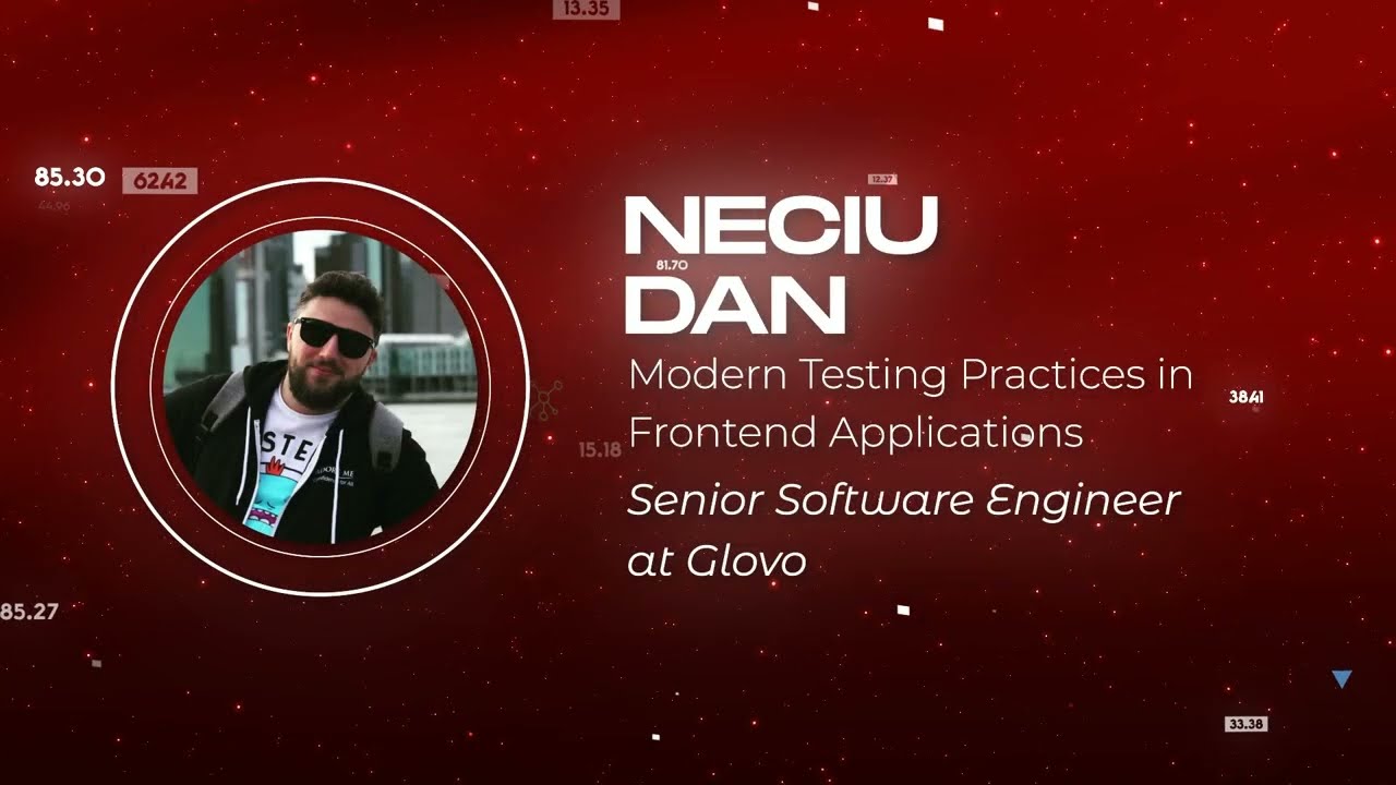 Dan Neciu - Modern Testing Practices in Frontend Applications - JSWORLD 2023