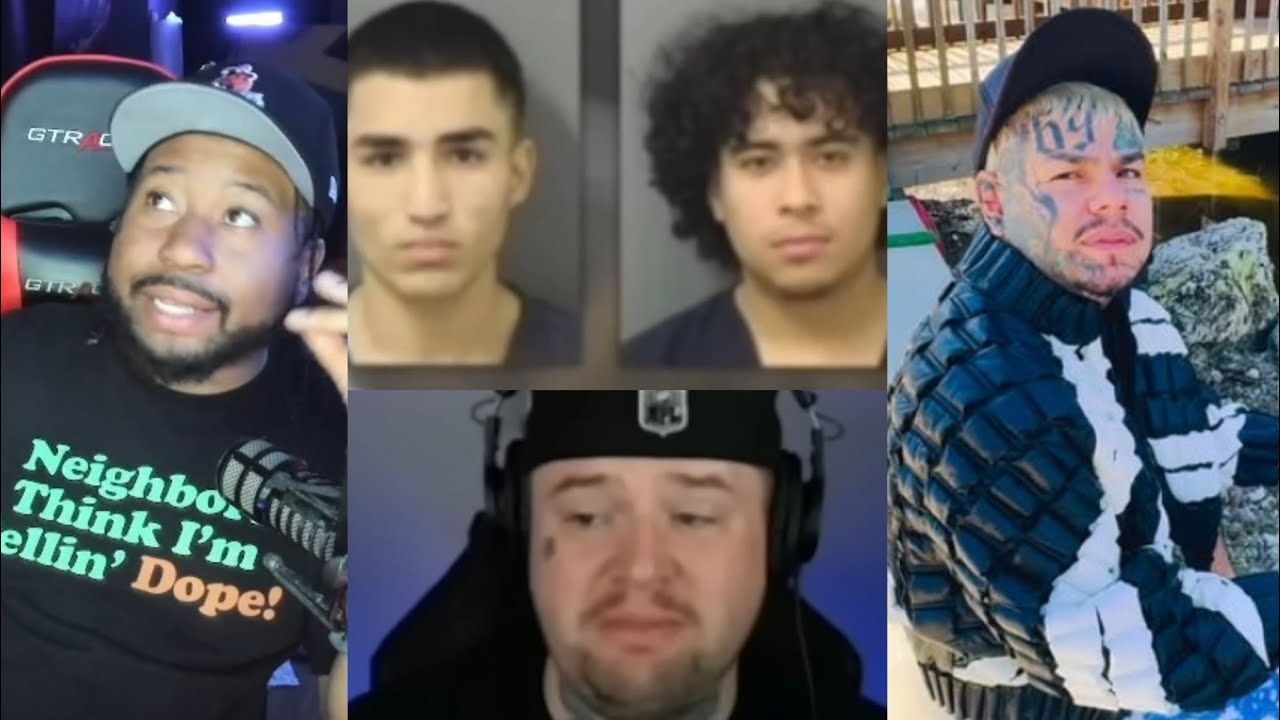 Crashed out over some 👜👜 Akademiks reacts to 1090 vid on 6ix9ine home invasion suspects arrests
