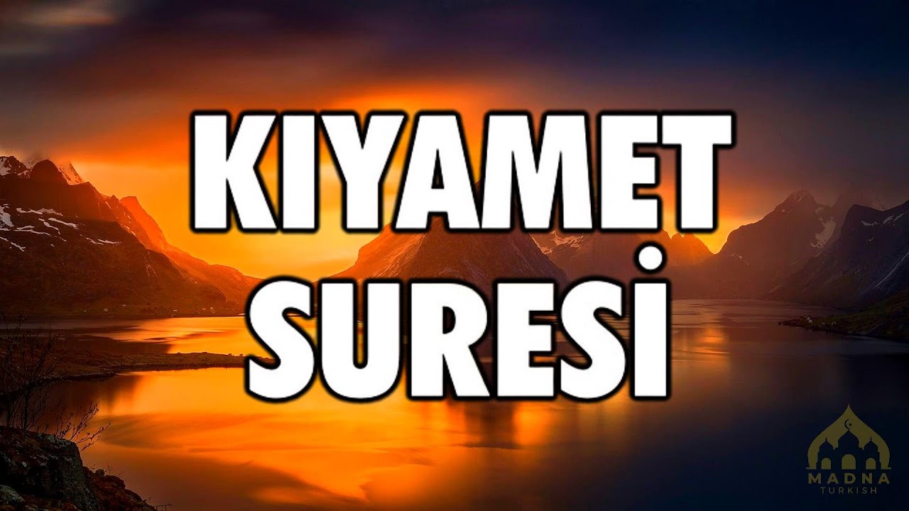 Kıyamet Suresi 50 tekrar - Kur'an-ı Kerim Rukye - Hayır! Yemin ederim o kıyamet gününe.