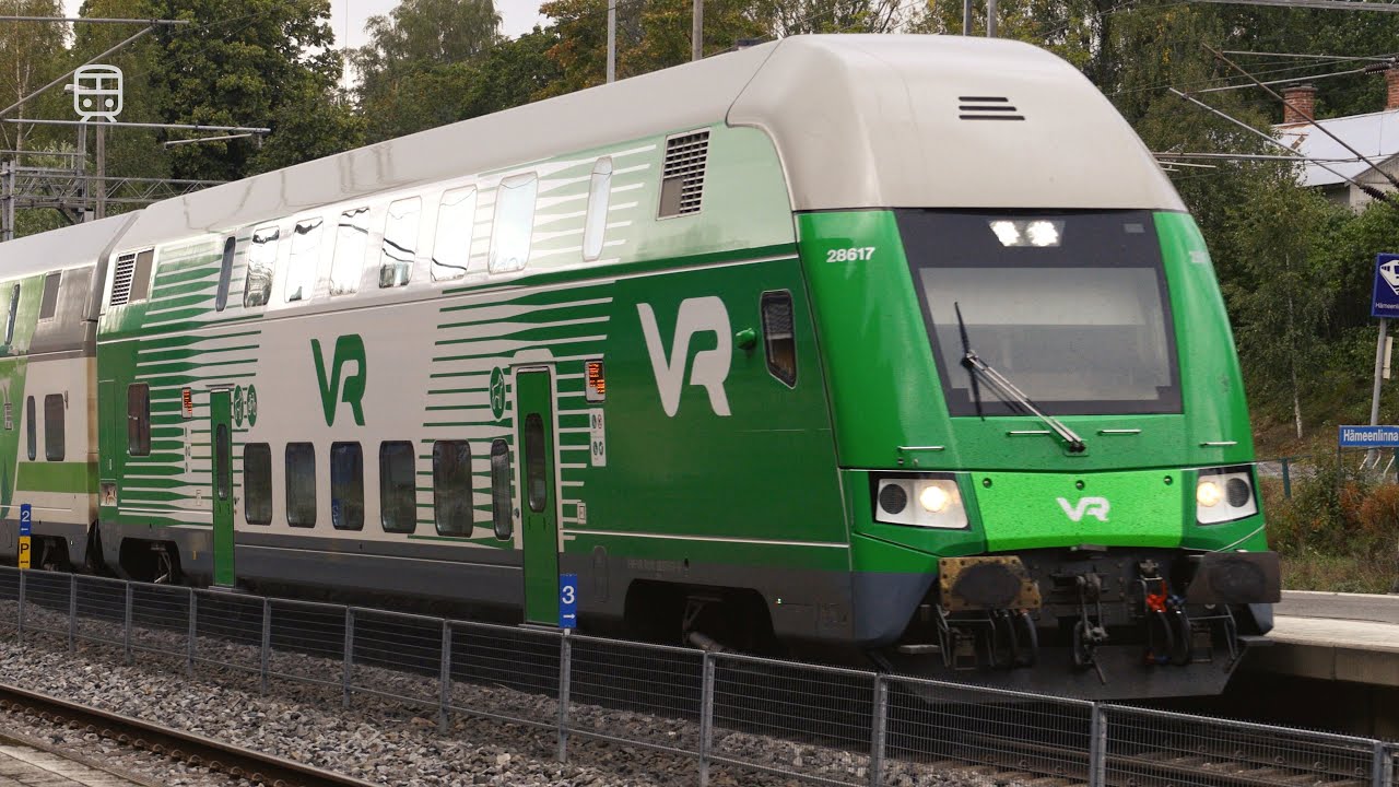 Junavideot Suomi | VR Yhtym&auml; Oyj (IC 24) Edo vaunu uusilla v&auml;reill&auml;!