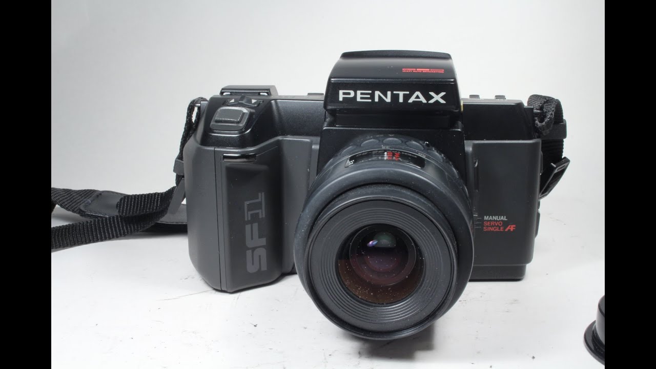 Зеркальная пленочная камера Pentax SF1n 35 мм с объективом Pentax-F 35–80 мм