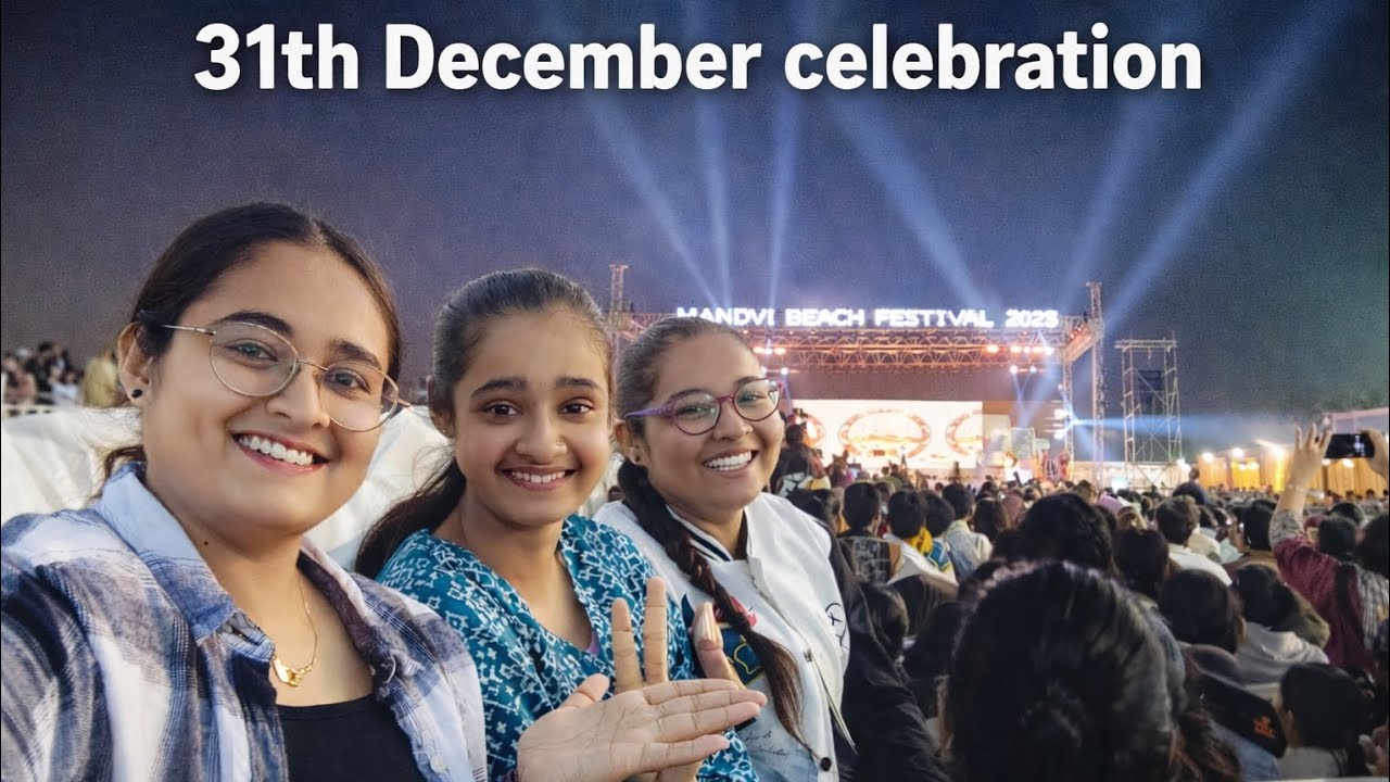 Enjoyed the last day 31th December at the concert with my sister 🎉