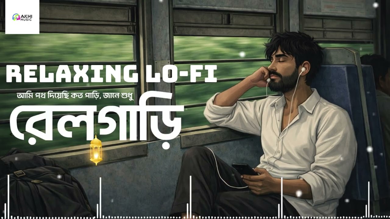 রেলগাড়ি | Rail Gari |Relaxing Lo-Fi | Bangla New Song 2026 #banglalofisong