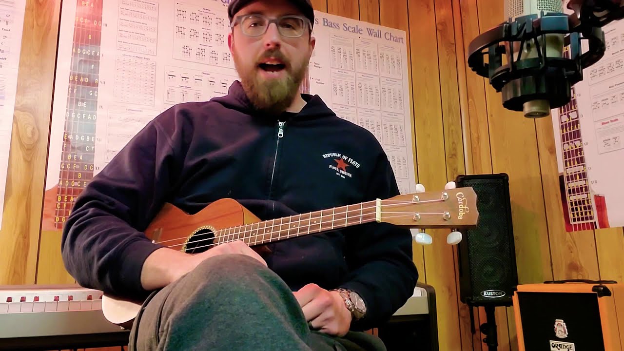 I'm Shipping Up to Boston Ukulele Melody tutorial lesson how to play Dropkick Murphys