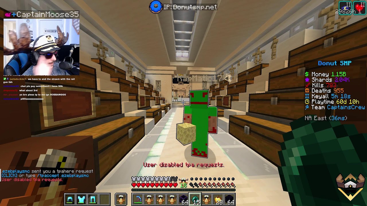 DonutSMP | 1b+ ELYTRA LOOT DROP ON A FRIDAY MORNING! I NEED SPAWNERS | !discord