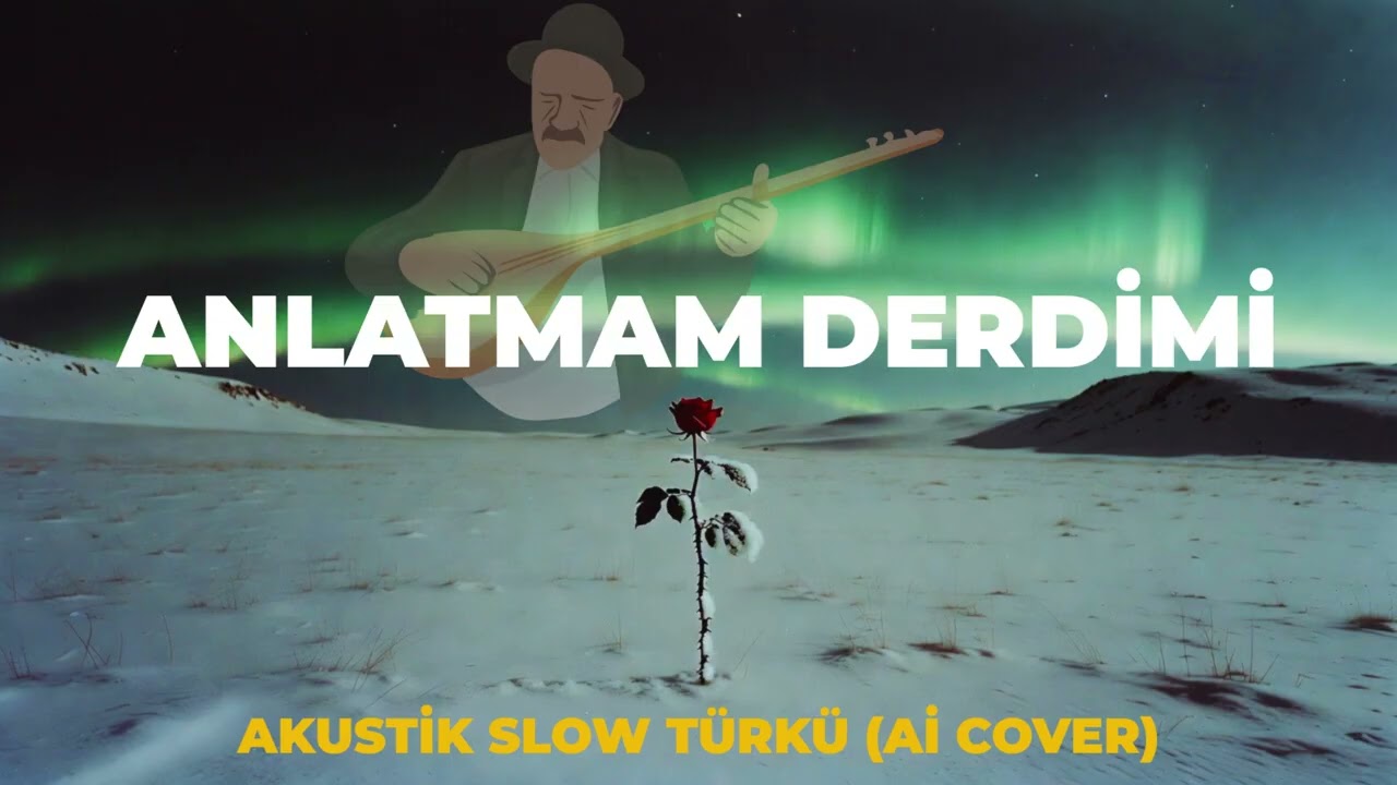 Anlatmam Derdimi Dertsiz İnsana - Aşık Veysel | Akustik Slow Türkü