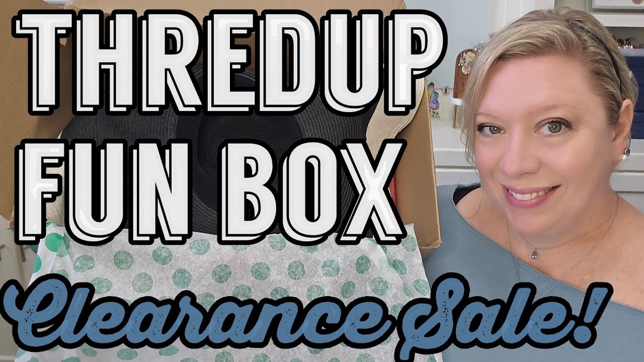 Распаковка Thredup Fun Box. Бонусная распродажа! #mysterybox