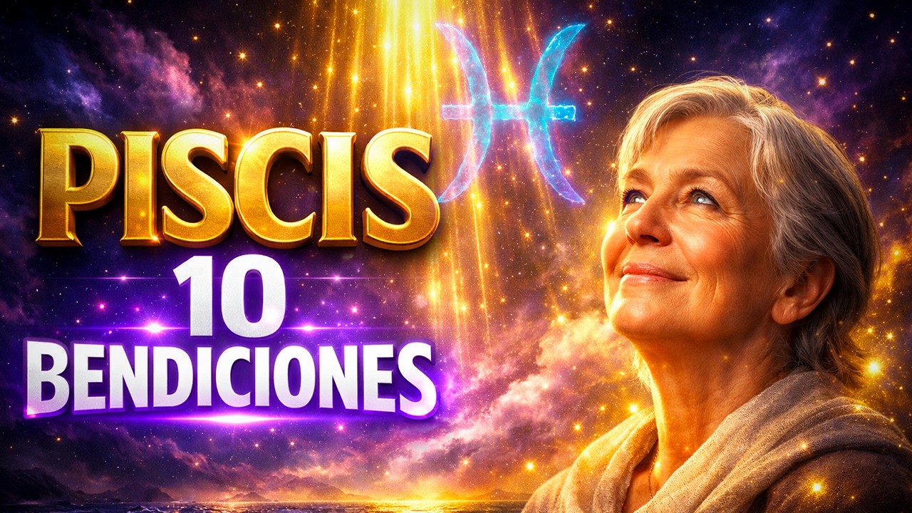 PISCIS ♓ Lo que DIOS me MOSTRÓ para TI 🌊 ¡Tus 10 BENDICIONES Comienzan HOY! 🎁🙏✨