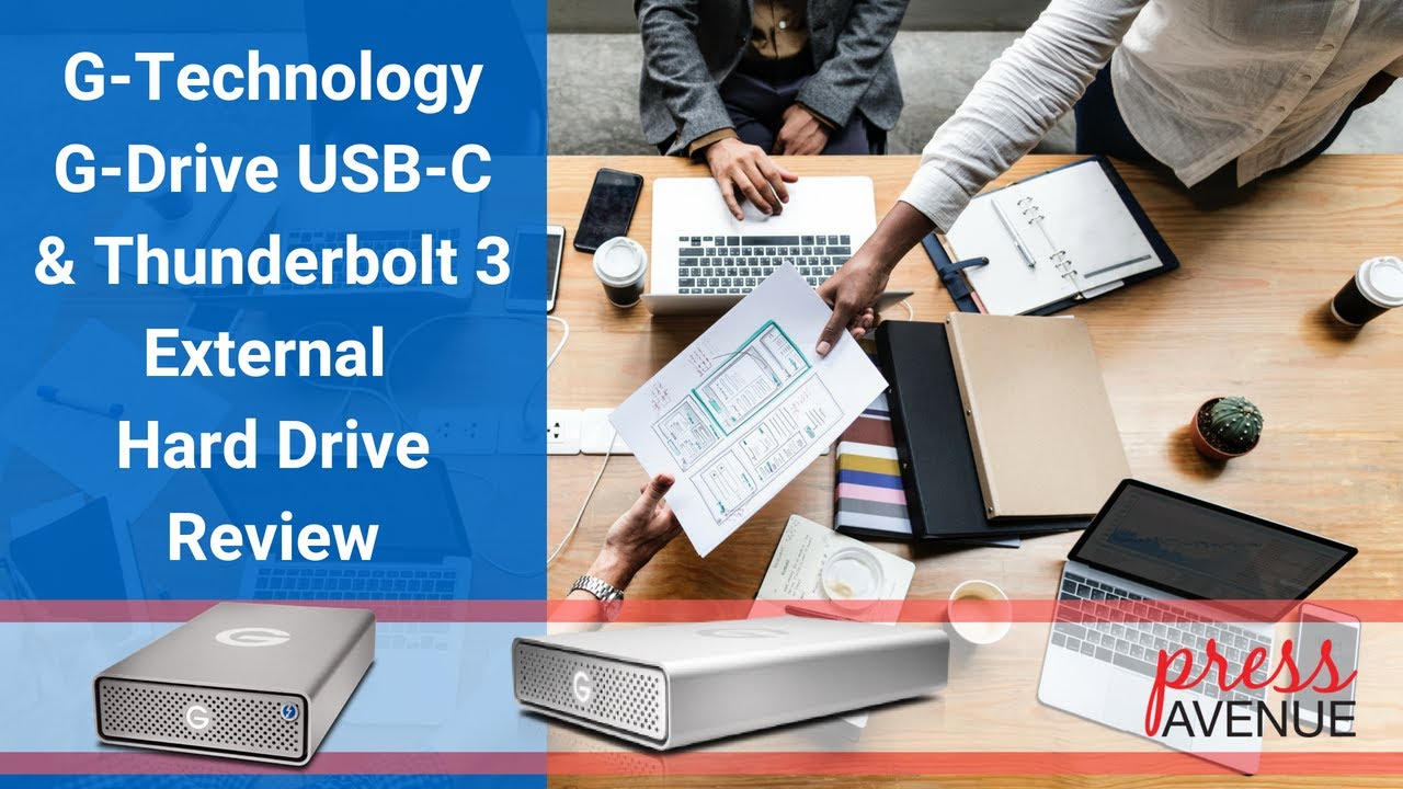 G-Technology G-Drive USB-C & Thunderbolt 3 Review & Test