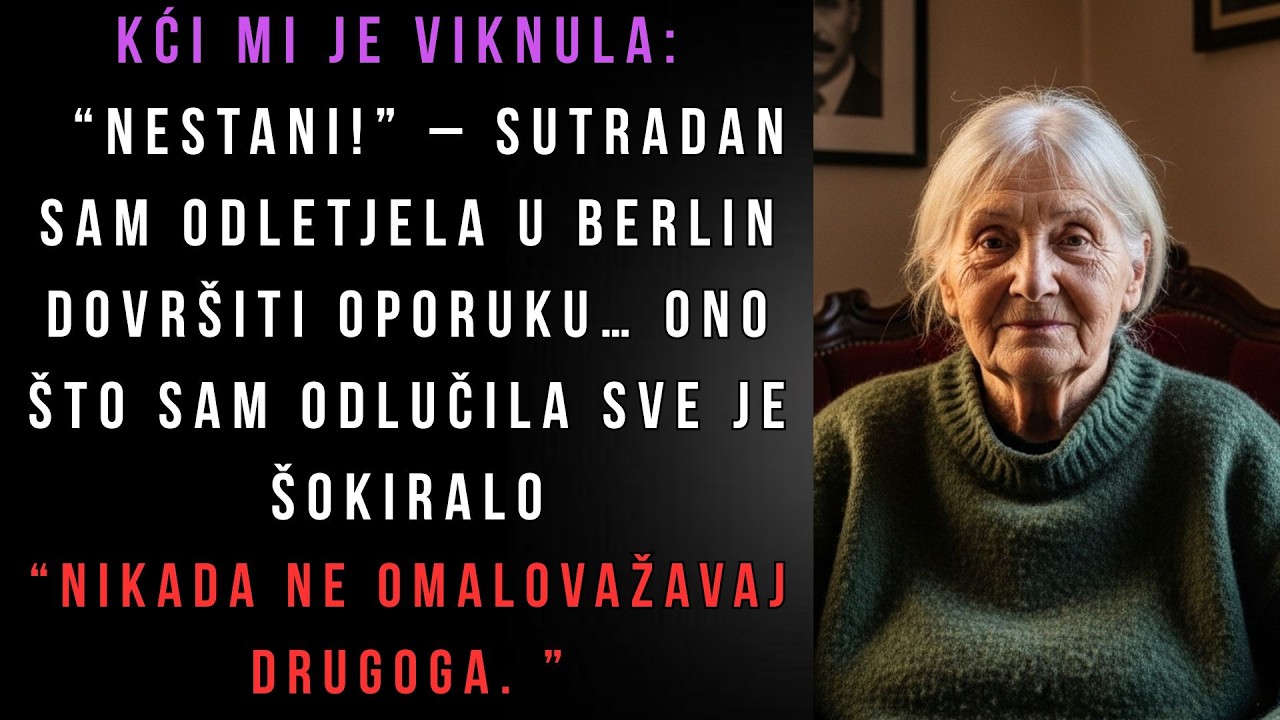 Kći mi rekla: 