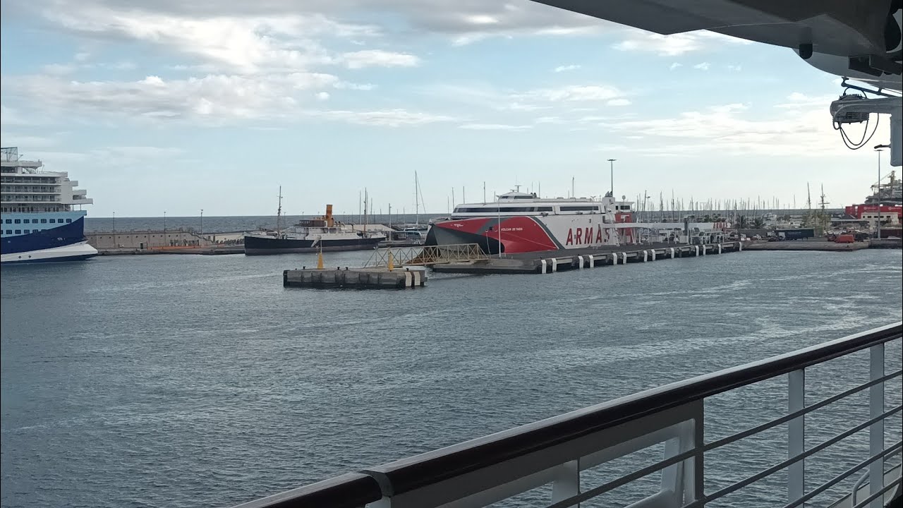 P & O Cruises: Azura Ep 14: Tenerife and disembarkation.