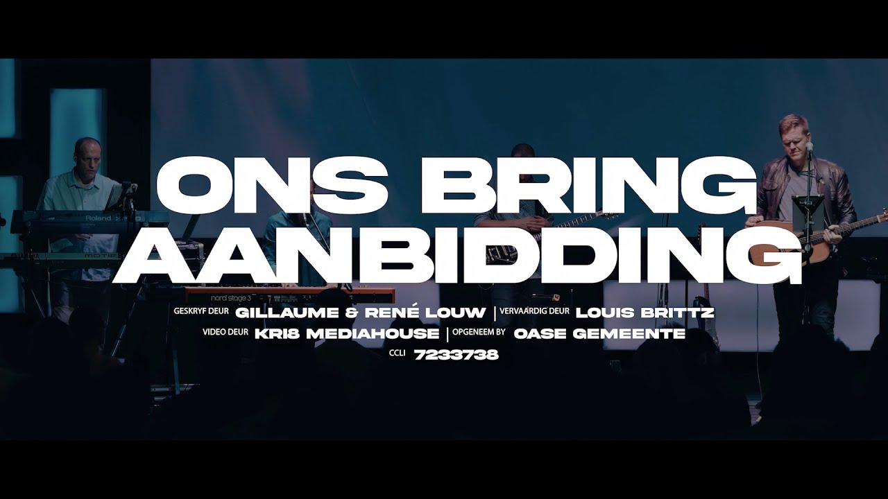 Ons bring Aanbidding | Ft Gillaume & René Louw & Nuwe Lof (Lewendige Opname)