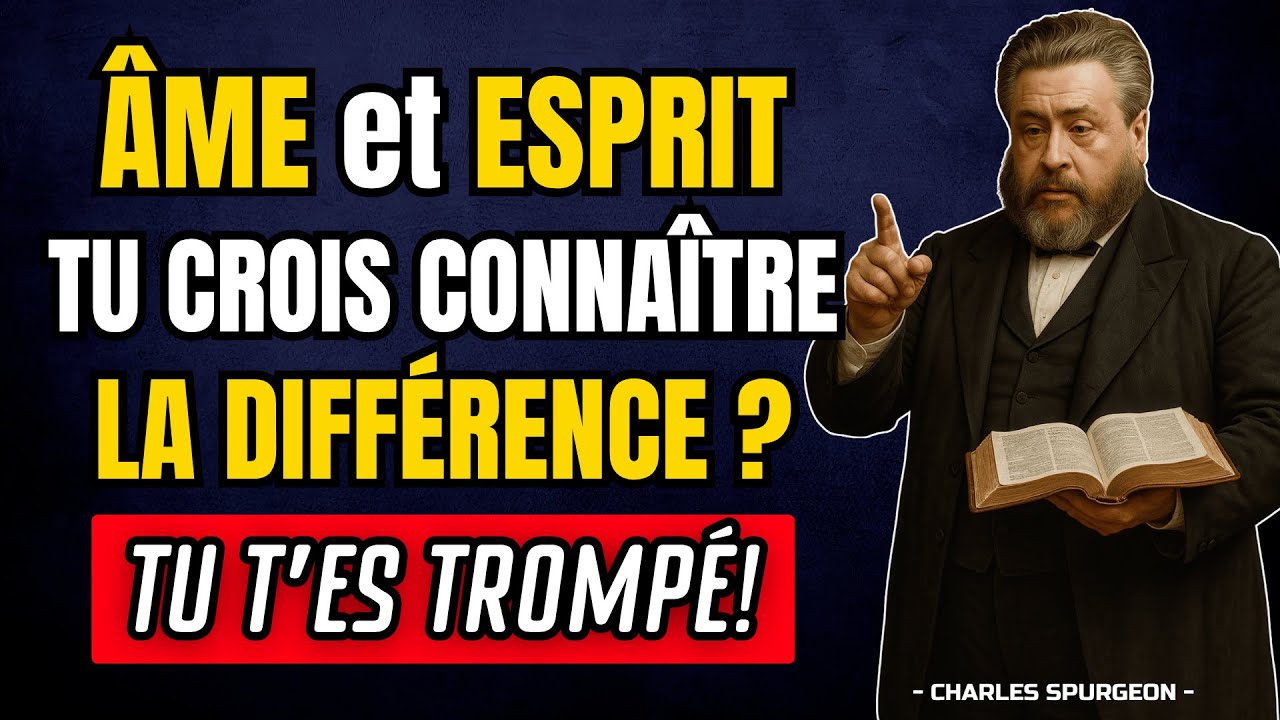 La confusion que la Bible elle-m&ecirc;me clarifie: &Acirc;ME et ESPRIT ne sont pas la m&ecirc;me chose | C. Spurgeon