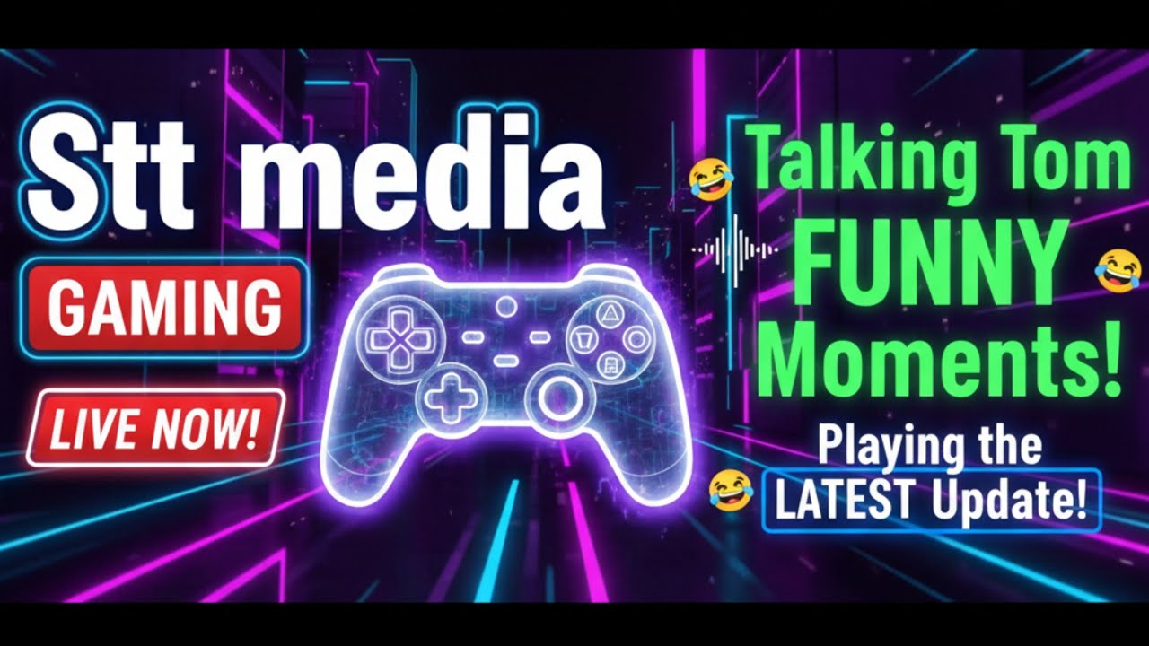 🔴 LIVE | My Talking Tom 2 Gameplay,  Fun & Crazy Moments | Stt media