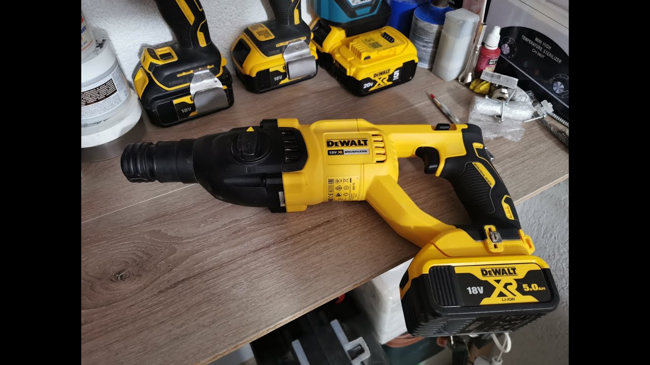 DCH 133 DEWALT   начались поломки. перфоратору 2 года.