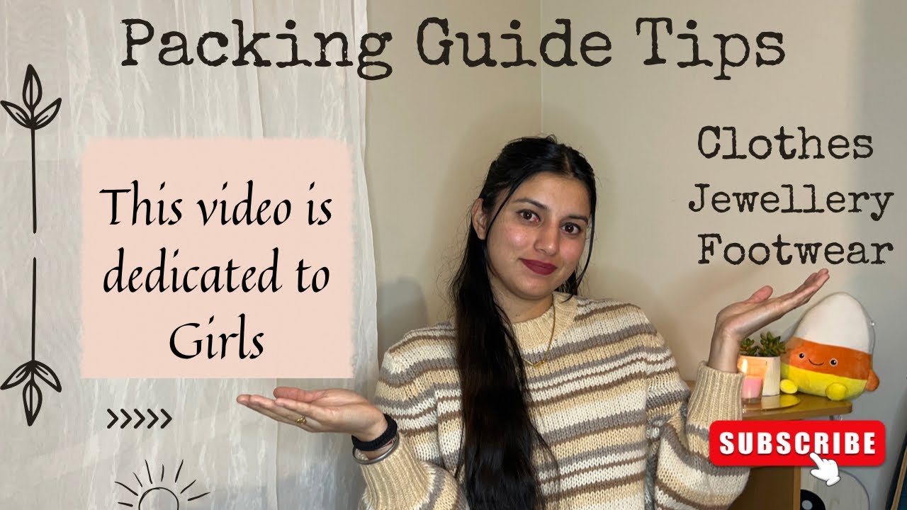 Packing Guide Tips For Girls ( Part-3)| From India to Australia|Amninder Kaur | #australia #packing