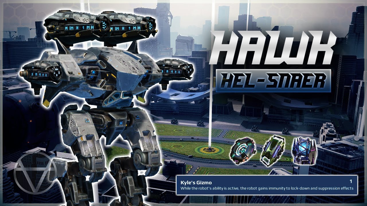 [WR] 🔥 Hel Snaer Hawk w/ RAGNAROK Skin &ndash; Mk3 Gameplay | War Robots
