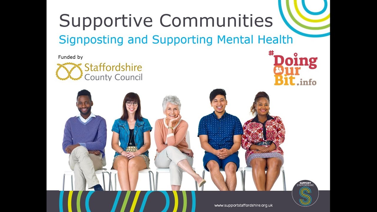 Supportive Communities Training - Signposting and Supporting Mental Health