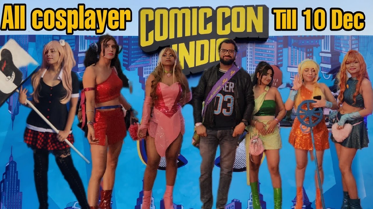Comic con 2023 Delhi |Comic con 2023 live | Comic con Delhi 2023-NSIC Exhibition ground Okhla
