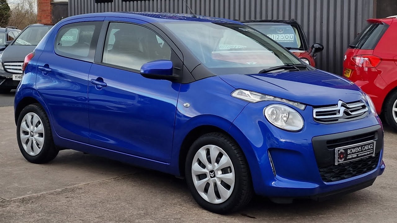 2021 (21) Citroen C1 Feel 1.0 VTI 5Dr in Calvi Blue. Just 1416 Miles!! 1 Owner. Air Con. £9250