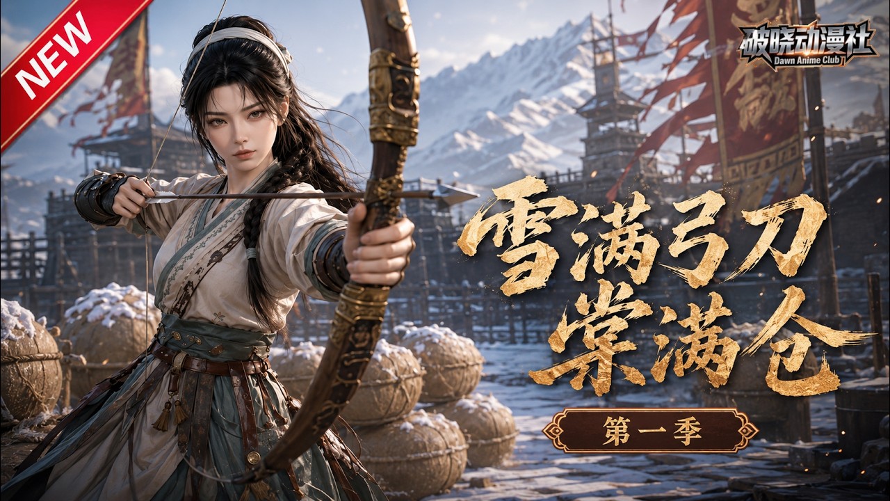 MULTISUB📢新番上线《雪满弓刀棠满仓》#最新漫剧 #漫剧合集 #一口气看完 #动漫 #anime #AI漫剧 #破晓动漫社