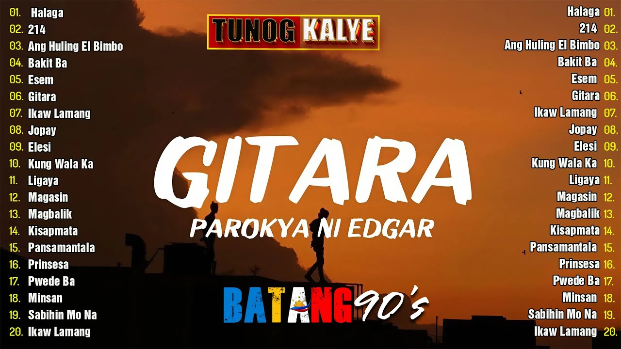 Parokya ni Edgar, Callalily, Mayonnaise, Eraserheads | Tunog Kalye Songs 90s#tunogkalye90s