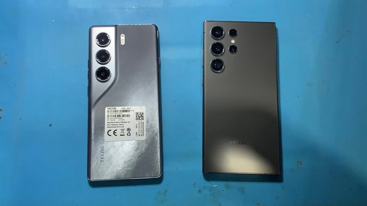 tecno camon 40 pro vs samsung s24 ultra speed test