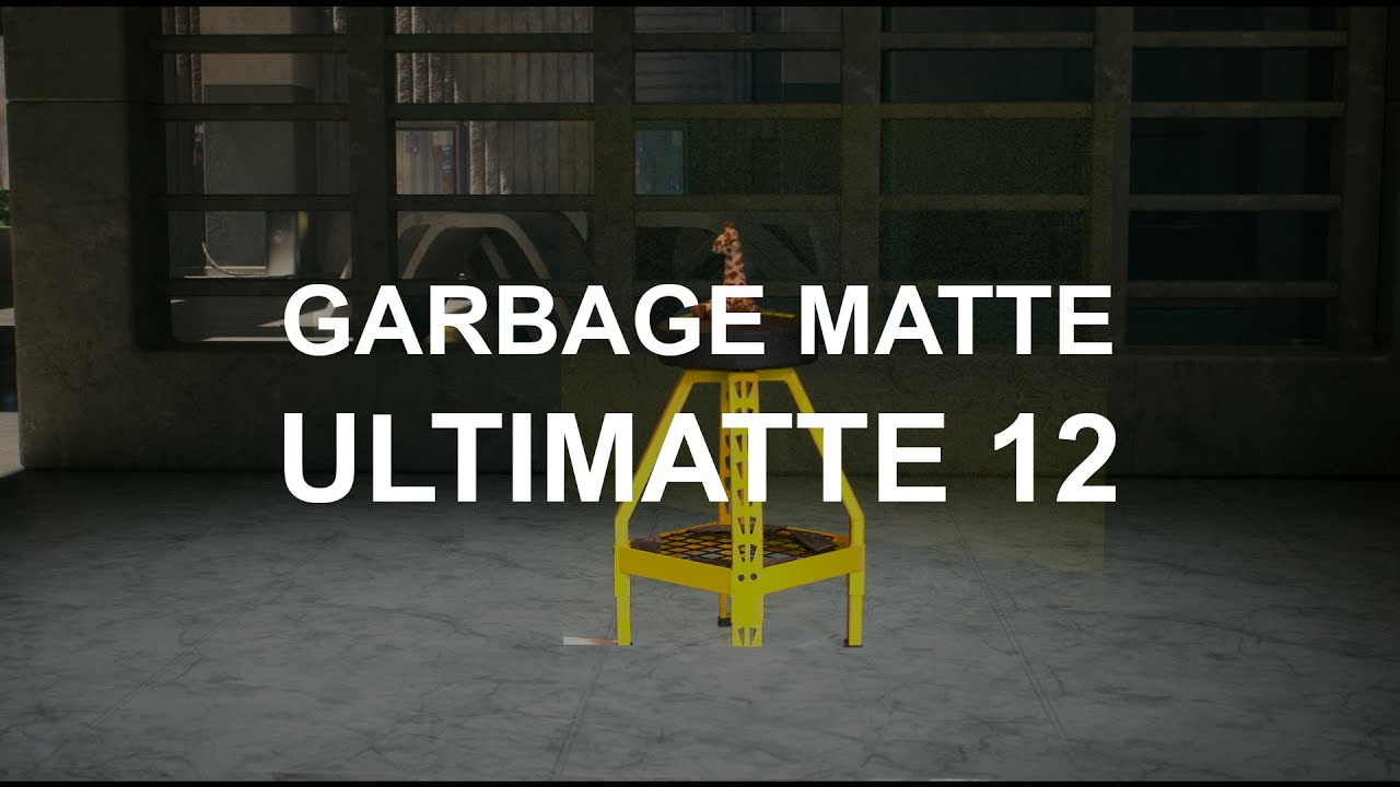 Using a Garbage Matte with the Ultimatte 12