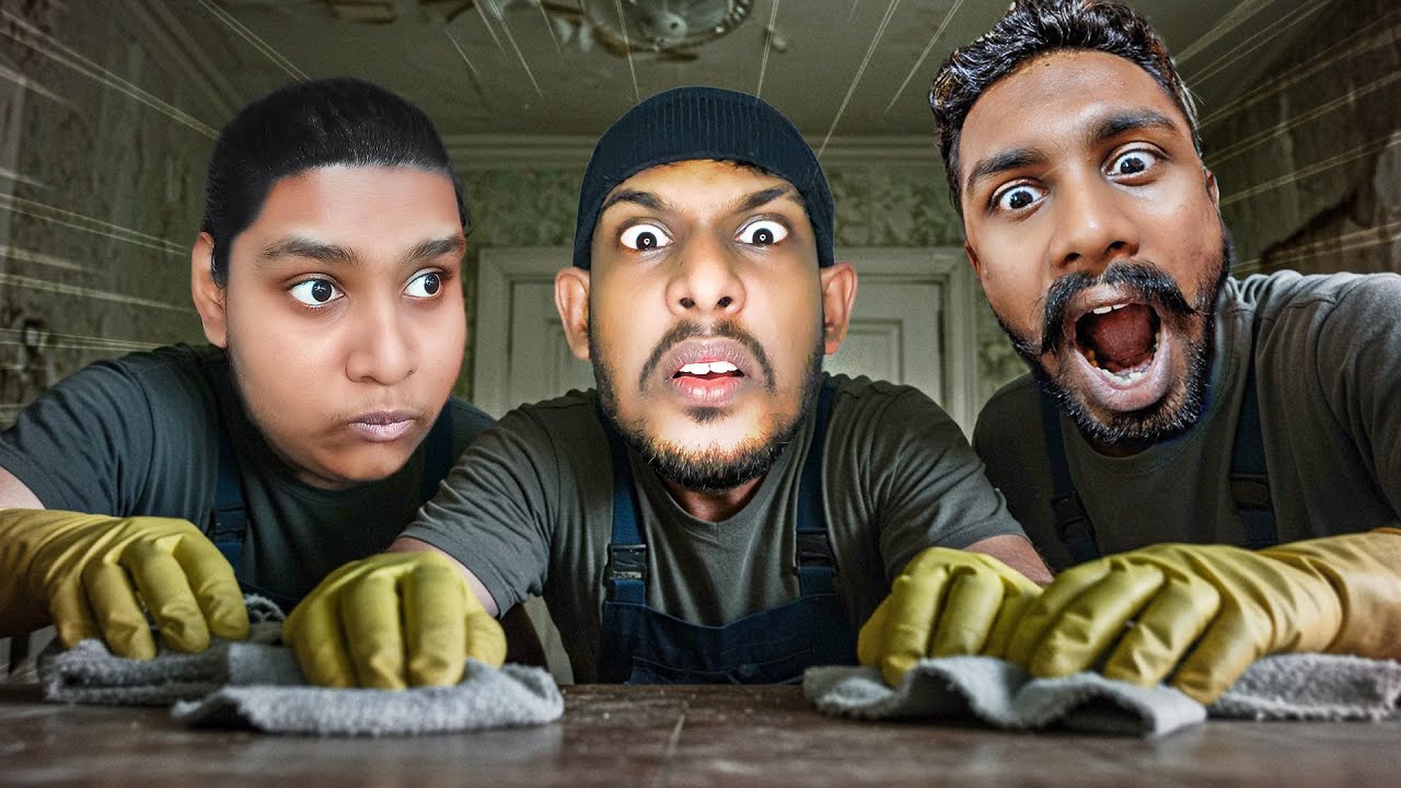 අපි ආච්චි‍ගේ ගෙදර සුද්ද කරන්න ආවා  | Paranormal Cleanup