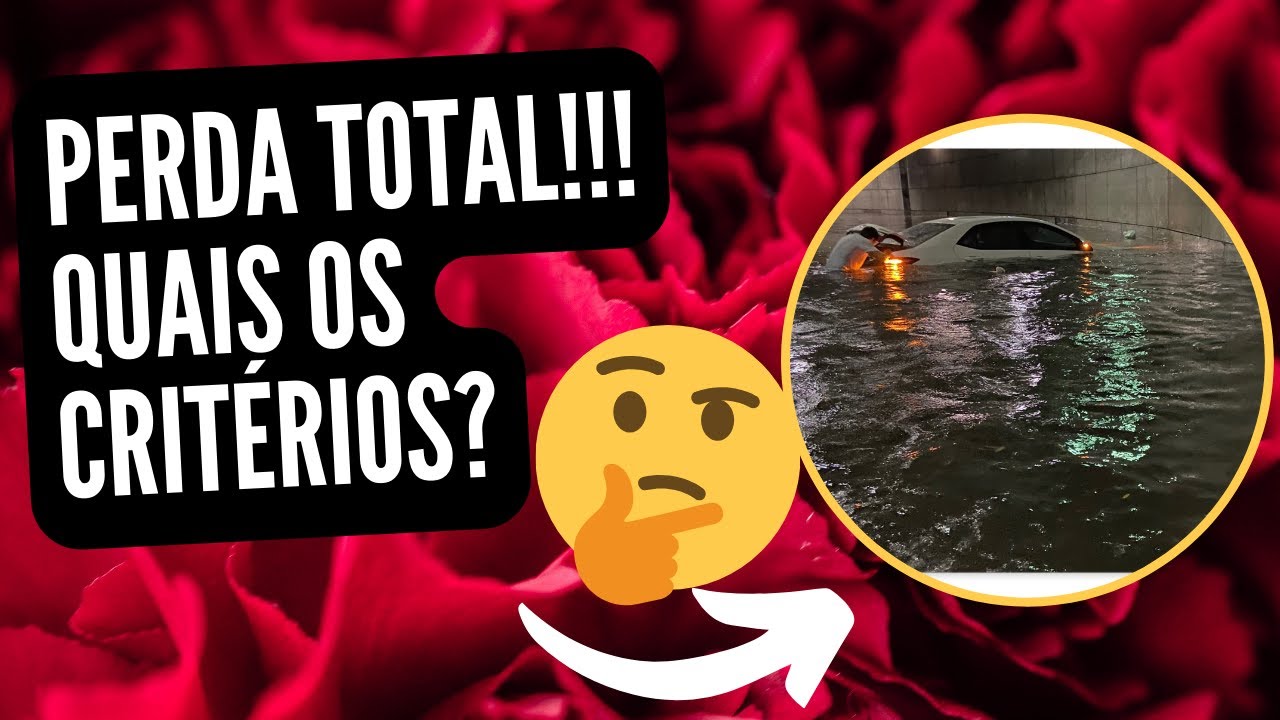 O QUE D&Aacute; PERDA TOTAL NO CARRO???