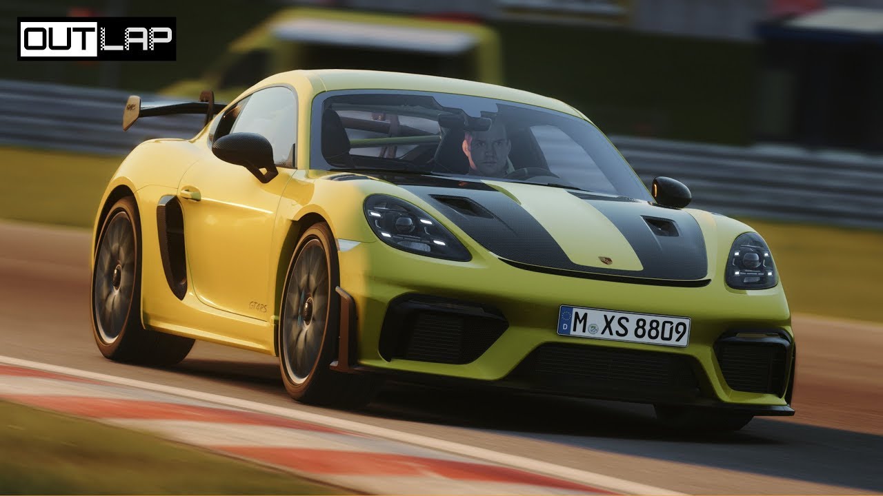 Porsche 718 Cayman GT4 RS Nürburgring Nordschleife 7:01 Assetto Corsa EVO [4K]