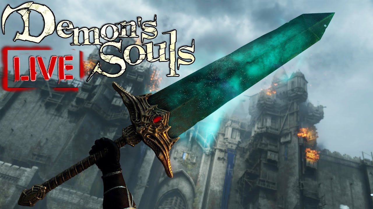 Κορονω-Live με Demon's Souls (Large Sword of Moonlight)
