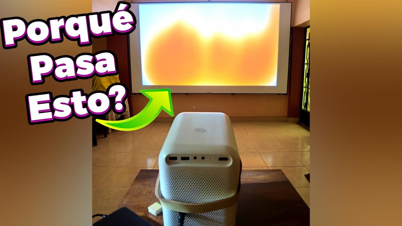 ¿Proyector con la Pantalla QUEMADA? ...Mira Esto antes de Tirarlo!! 😱