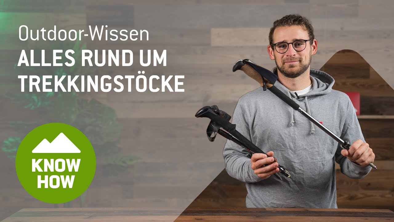 Outdoor-Wissen: Alles, was Du über Trekkingstöcke wissen musst