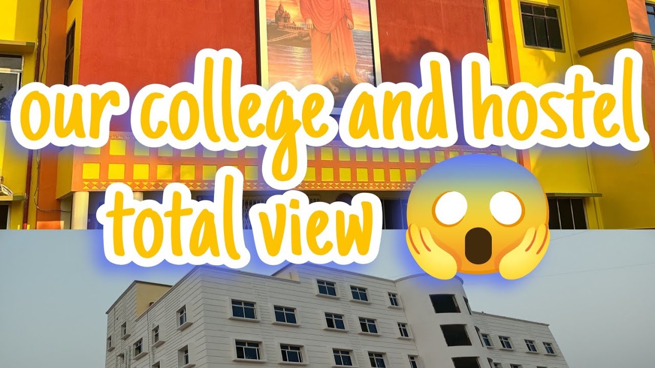 Our college and hostel total view 😱 #viral #vlog #lifeisbutadream #love 