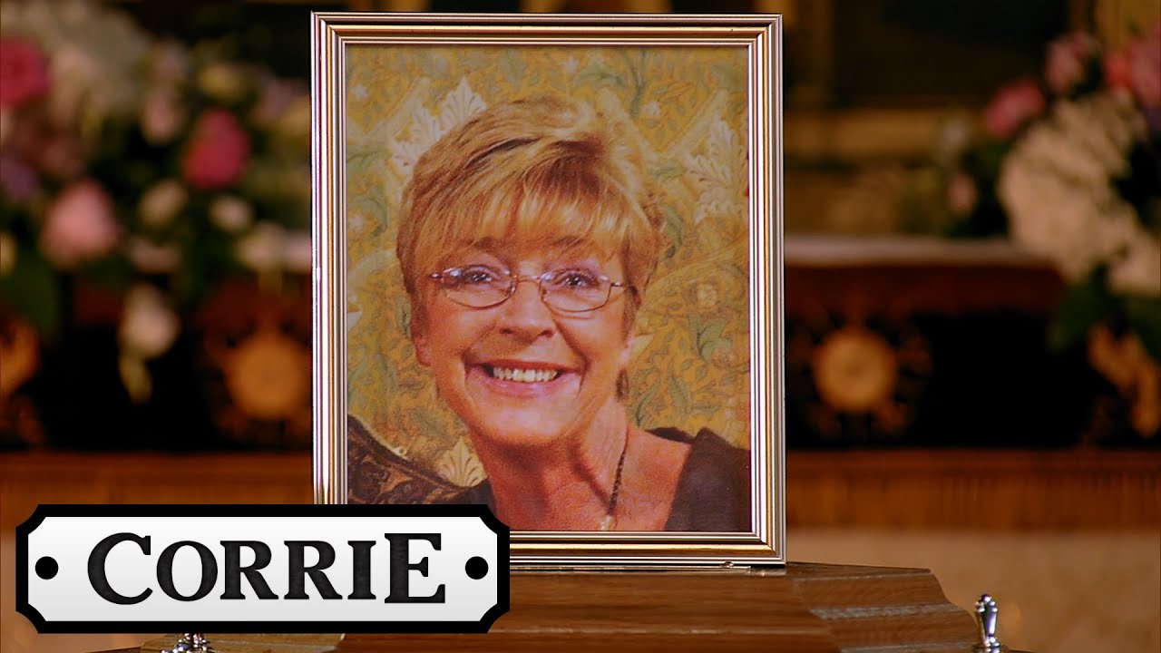 Coronation Street - The Street Gather For Deirdre's Funeral