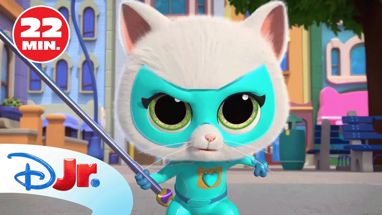 SUPERKITTIES: ¡Canta, baila y pásalo en grande con los Superkitties! 🤩 | @DisneyJuniorES