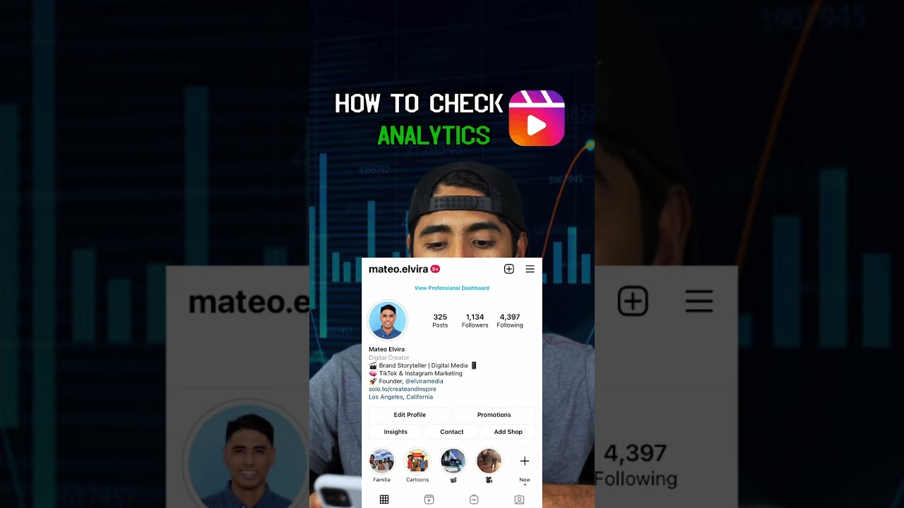 How To Check Your Instagram Analytics #Shorts