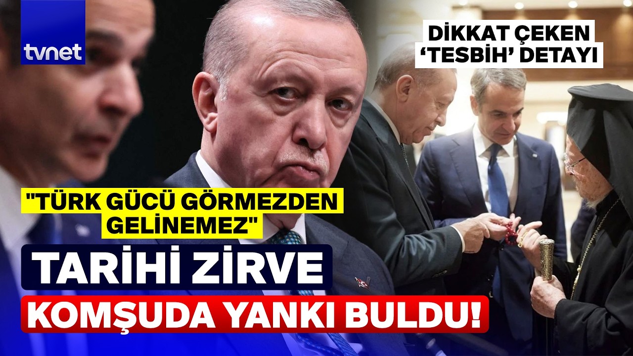 Ankara zirvesi Yunan basınında: Erdoğan karşısında Miçotakis diyeceğini şaşırdı