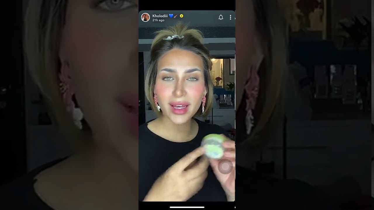 مكياج دكتورة خلود ميك أب تتوريال على سناب شات 😍