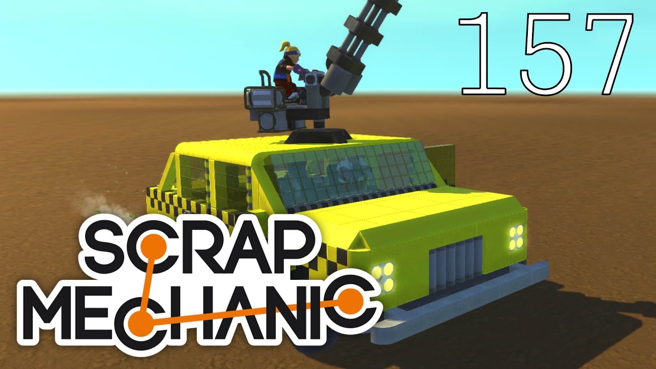 Scrap Mechanic [#157] Halo? TAXI! Warsztat Steam!