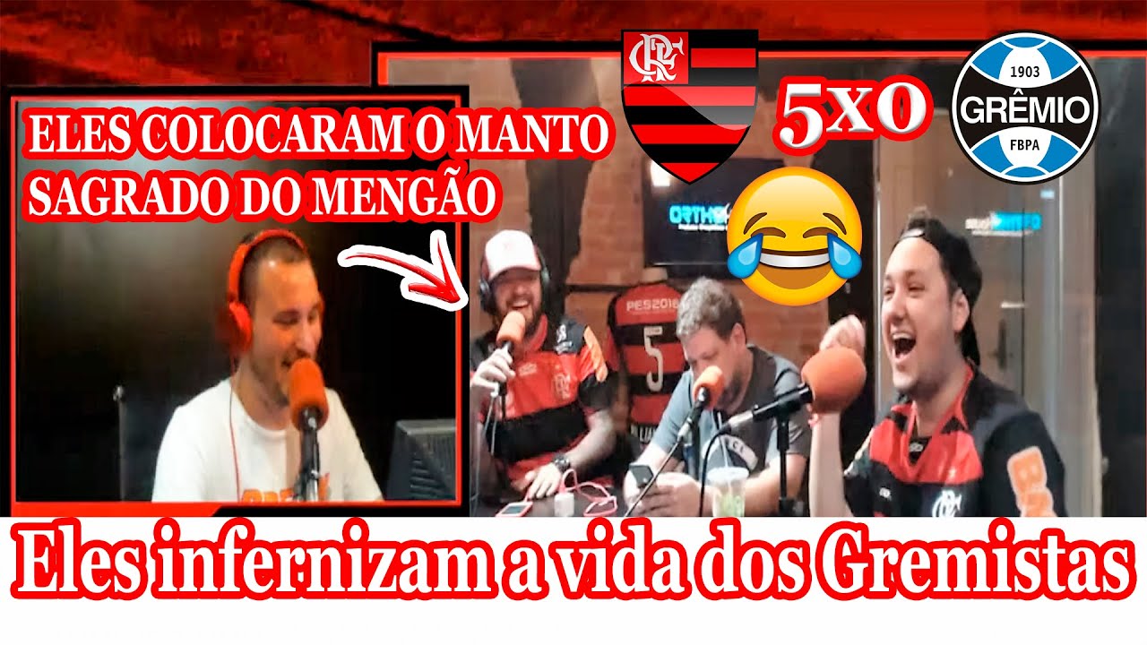Flamengo 5x0 Grêmio - Rádio Inferno Zoa de mais o Grêmio
