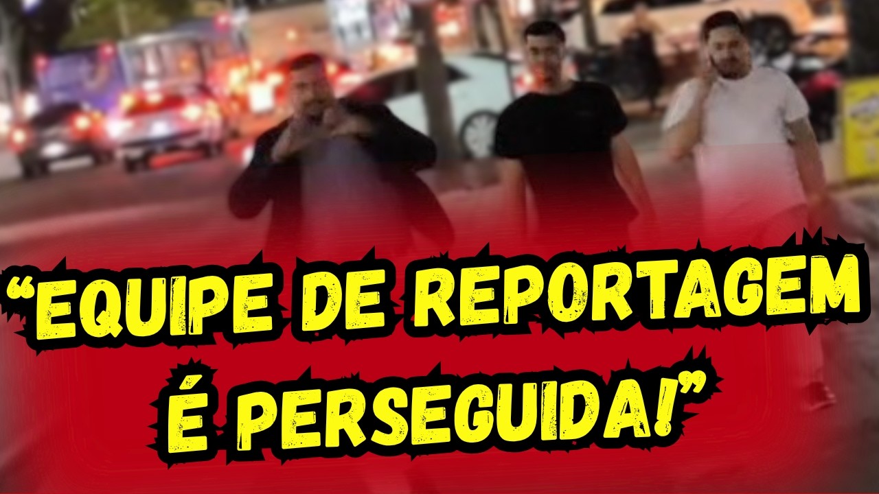 🚨 PERSEGUIÇÃO A EQUIPE DO TV ALERTA.