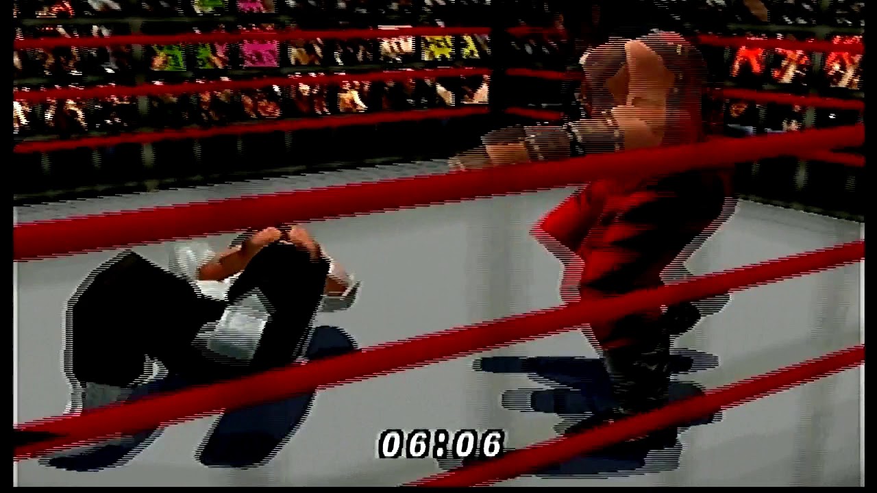 Cage Match Comparison - WWF WM2000 / WWF No Mercy - Mankind v Kane