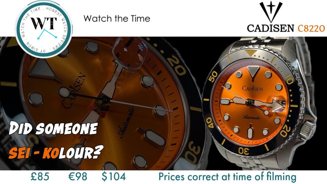 Cadisen (C8220M) | NEW, Exclusive And Their BEST?? | Did Someone SEI-KOlour?? | AliExpress